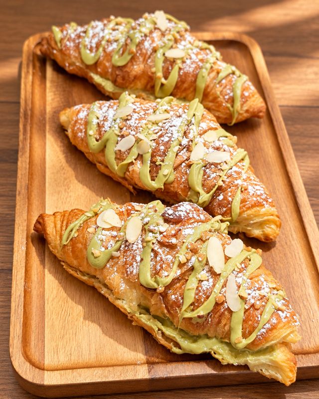 Cruasán de pistacho
