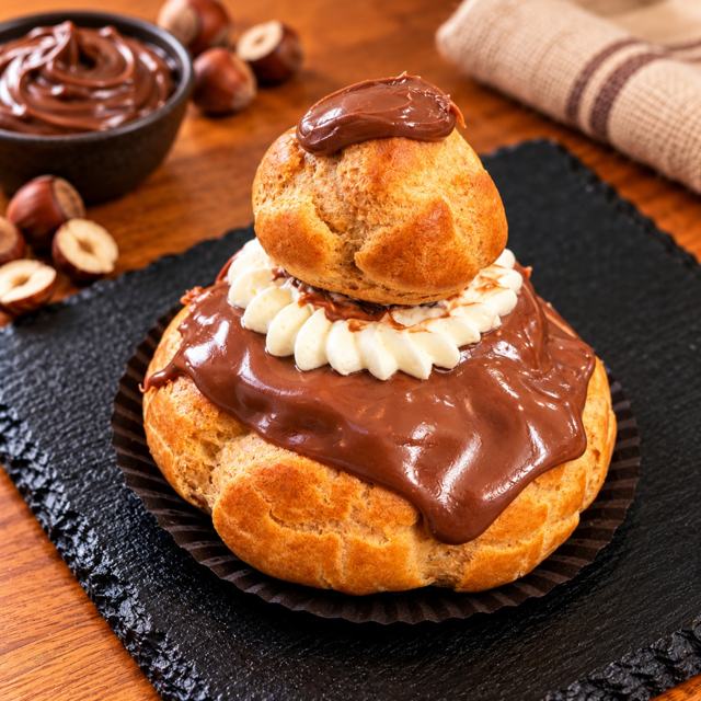Religieuse de chocolate