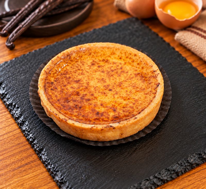 Tartaleta de crème brûlée